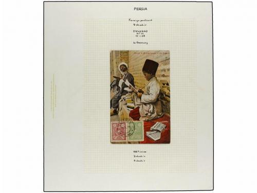 ✉ IRAN. 1926-29 issue. Fifthy-three covers, foreing destinat