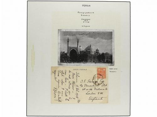 ✉ IRAN. 1926-29 issue. Fifthy-three covers, foreing destinat