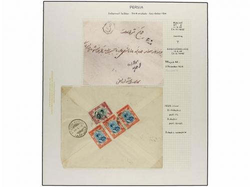✉ IRAN. 1929 issue. Thirty two covers, with POSTAGE DUE mark
