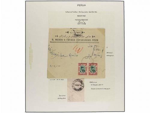 ✉ IRAN. 1929 issue. Thirty two covers, with POSTAGE DUE mark