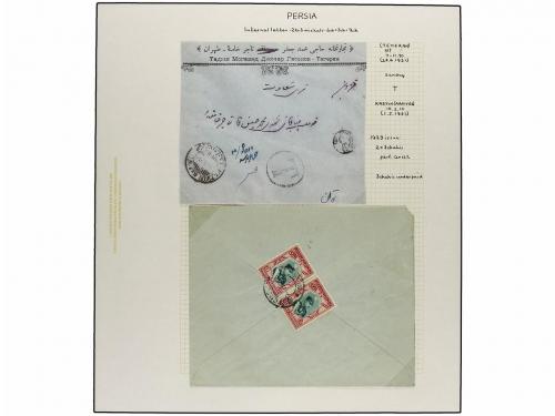 ✉ IRAN. 1929 issue. Thirty two covers, with POSTAGE DUE mark