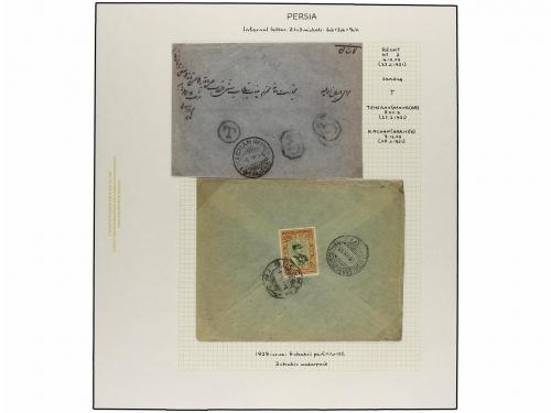 ✉ IRAN. 1929 issue. Thirty two covers, with POSTAGE DUE mark