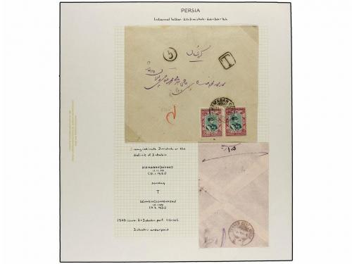 ✉ IRAN. 1929 issue. Thirty two covers, with POSTAGE DUE mark