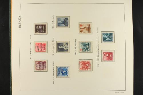 LOTES y COLECCIONES. ESPAÑA. Colección de 1950 a 1985 comple