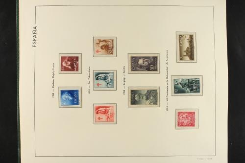 LOTES y COLECCIONES. ESPAÑA. Colección de 1950 a 1985 comple