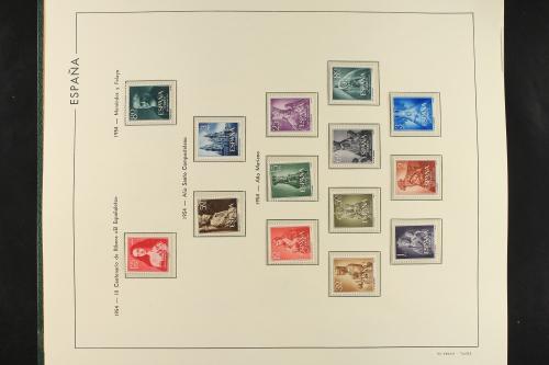 LOTES y COLECCIONES. ESPAÑA. Colección de 1950 a 1985 comple