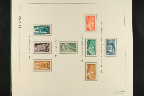 LOTES y COLECCIONES. ESPAÑA. Colección de 1950 a 1985 comple