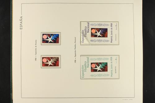 LOTES y COLECCIONES. ESPAÑA. Colección de 1950 a 1985 comple