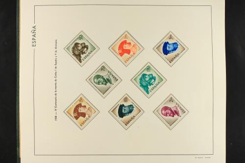 LOTES y COLECCIONES. ESPAÑA. Colección de 1950 a 1985 comple