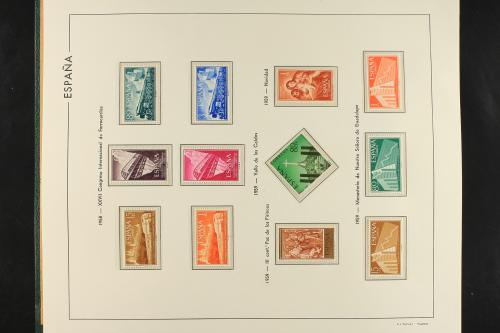 LOTES y COLECCIONES. ESPAÑA. Colección de 1950 a 1985 comple