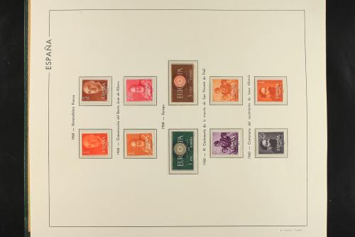 LOTES y COLECCIONES. ESPAÑA. Colección de 1950 a 1985 comple