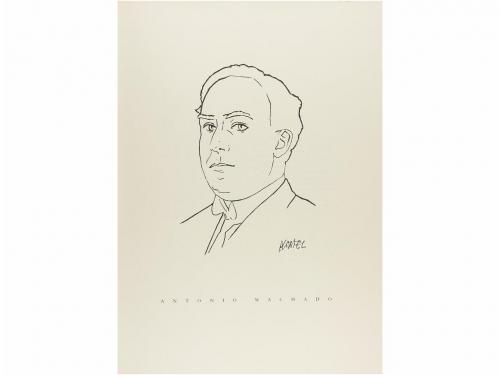 1984. LIBRO. (LITERATURA). VALENCIA A MACHADO. Valencia: Gen