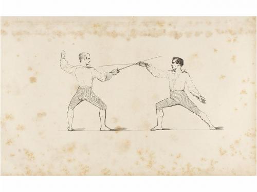 1861. LIBRO. GRISIER, A.:. LES ARMES ET LE DUEL. Paris: Ed. 