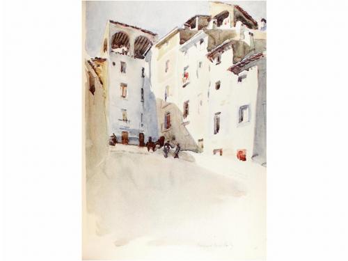 1927. LIBRO. (BIBLIOFILIA). SUBRY; HOWE. VISIONS D´ESPAGNE. 