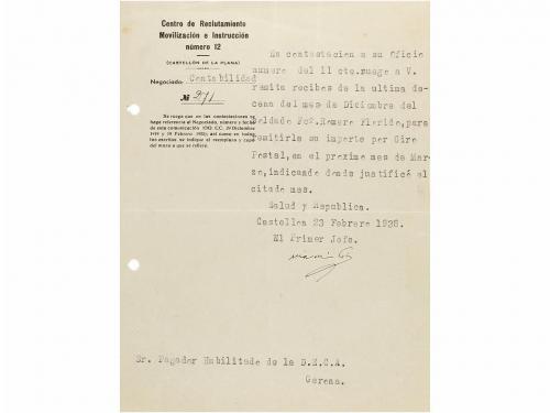 1938. FOLLETO. (GUERRA CIVIL). 31 DOCUMENTOS DE GUERRA CIVIL