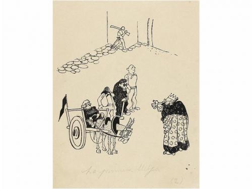 1920 CA. ORIGINAL ARTÍSTICO. CASTANYS:. LOTE DE 4 ORIGINALES