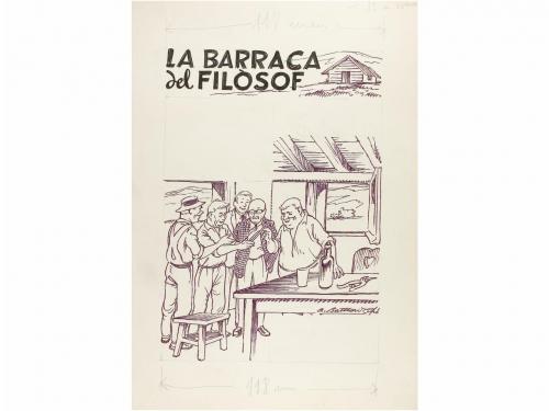 1930 CA. ORIGINAL ARTÍSTICO. BATLLORI GOFRE:. LOTE DE 6 ORIG