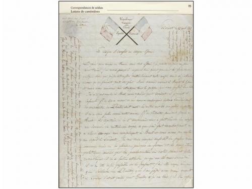 ✉ FRANCIA. 1848. L&#39;ORIENT a TAHITI. Carta de un marinero de 