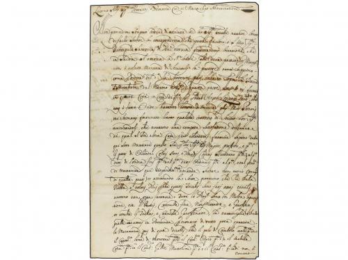 ✉ CHIPRE. 1690. Entire letter datalined ´Ca. (Candia) 11 Ma