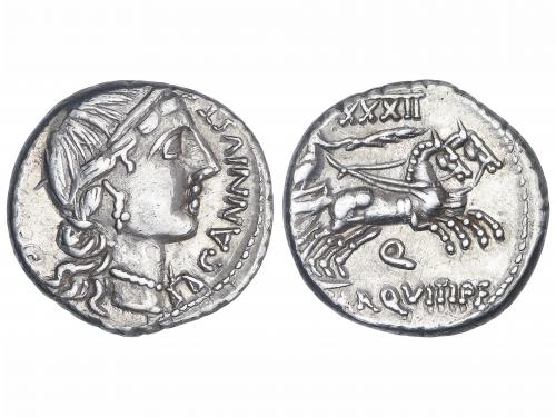 REPÚBLICA ROMANA. Denario. 82-81 a.C. ANNIA. C. Annius y C. 