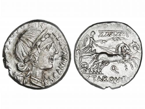 REPÚBLICA ROMANA. Denario. 82-81 a.C. ANNIA. C. Annius y C. 