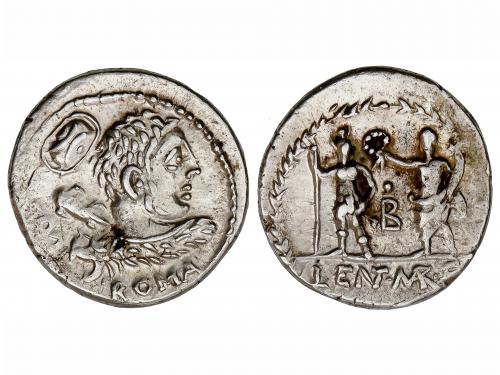REPÚBLICA ROMANA. Denario. 100 a.C. CORNELIA. Pub Cornelius 