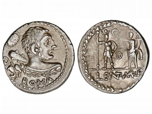 REPÚBLICA ROMANA. Denario. 100 a.C. CORNELIA. Pub Cornelius 