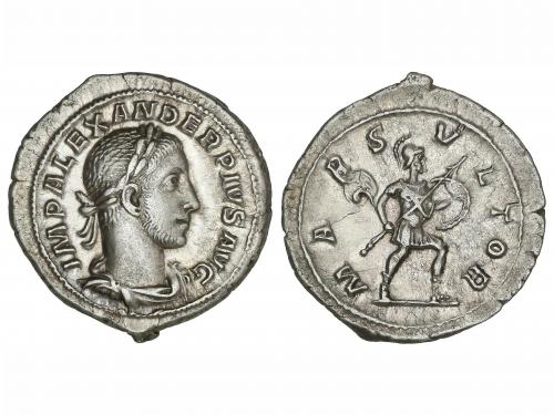 IMPERIO ROMANO. Denario. Acuñada el 231-235 d.C. ALEJANDRO S