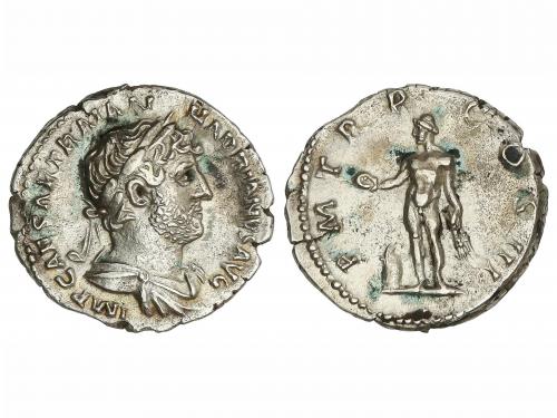 IMPERIO ROMANO. Denario. Acuñada el 117-138 d.C. ADRIANO. An