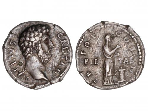IMPERIO ROMANO. Denario. 136-138 d.C. AELIO. Anv.: L. AELIVS