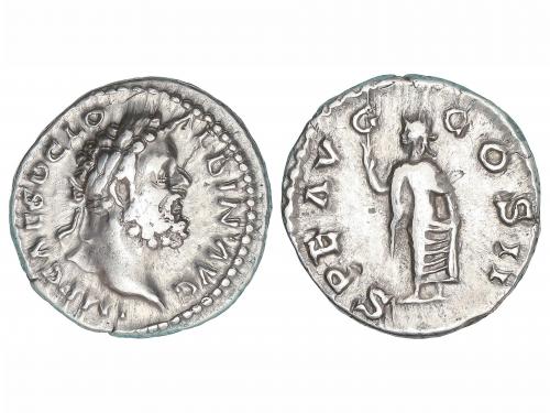 IMPERIO ROMANO. Denario. Acuñada el 196-197 d.C. CLODIO ALBI