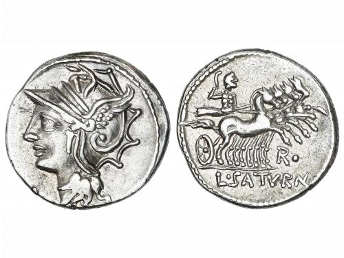 REPÚBLICA ROMANA. Denario. 104 a.C. APPULEIA. Lucius Appulei