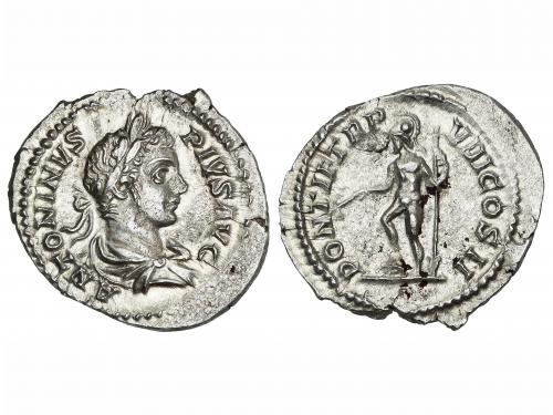 IMPERIO ROMANO. Lote 3 monedas Denario. Acuñadas el 201-213 