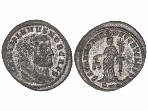 IMPERIO ROMANO. Lote 5 monedas Follis. Acuñadas el 299-313 d