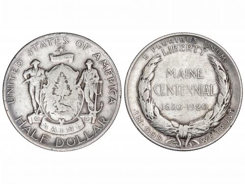 ESTADOS UNIDOS. 1/2 Dólar. 1920. 12,34 grs. AR. Centenario d