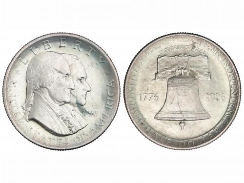 ESTADOS UNIDOS. 1/2 Dólar. 1926. 12,52 grs. AR. 150 Aniversa