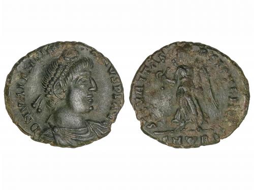 IMPERIO ROMANO. Centenional 19 mm. Acuñada el 367-375 d.C. V