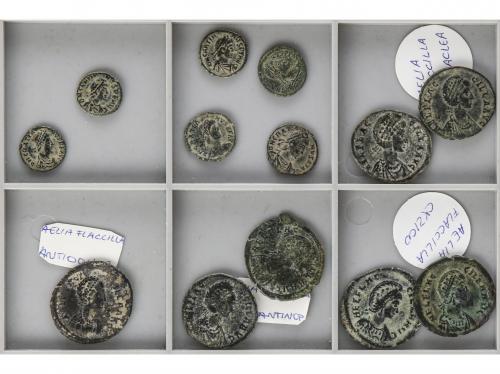 IMPERIO ROMANO. Lote 13 monedas Maiorina Reducida 22 mm. (7)