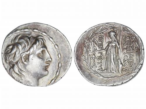 MONEDAS GRIEGAS. Tetradracma. 138-129 a.C. ANTÍOCO VII. REIN