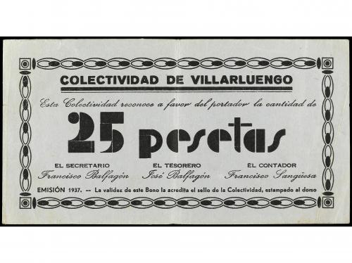 ARAGÓN-FRANJA DE PONENT. 25 Céntimos. 1937. COLECTIVIDAD de 