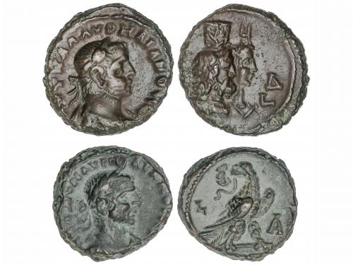 IMPERIO ROMANO. Lote 2 monedas Tetradracma. Acuñadas el 270-