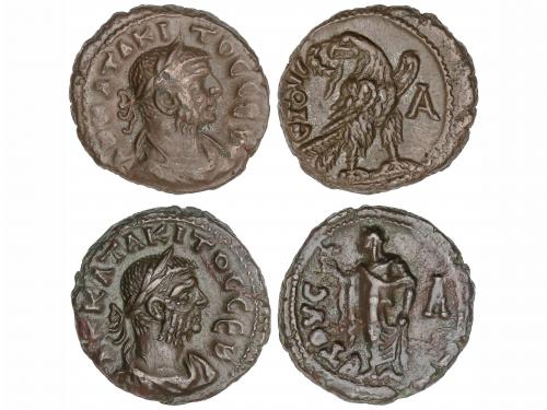 IMPERIO ROMANO. Lote 2 monedas Tetradracma. Acuñadas el 275-