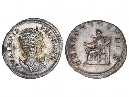 IMPERIO ROMANO. Antoniniano. 217 d.C. JULIA DOMNA. Anv.: IVL