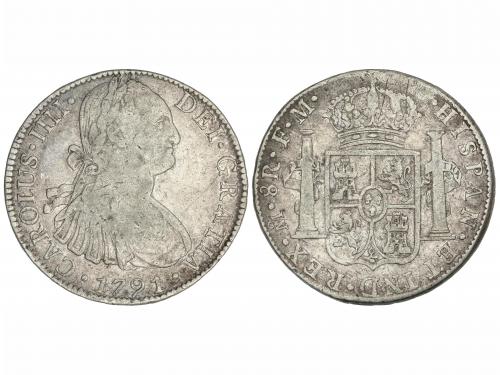 CARLOS IV. 8 Reales. 1791. MÉXICO. F.M. 26,66 grs. AR. AC-95