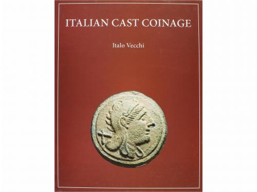 BIBLIOGRAFÍA. Italo Vecchi. ITALIAN CAST COINAGE. Londres 20