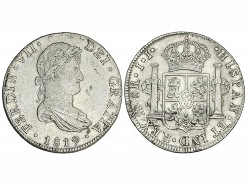 FERNANDO VII. 8 Reales. 1819. MÉXICO. J.J. 26,6 grs. AC-1334