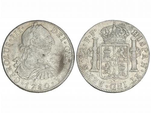 CARLOS III. 8 Reales. 1780. MÉXICO. F.F. 26,76 grs. AC-1120.