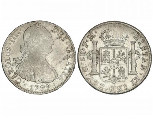 CARLOS IV. 8 Reales. 1799. MÉXICO. F.M. 26,89 grs. AC-963. E
