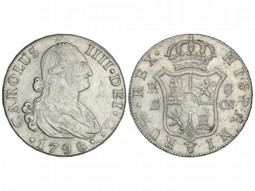 CARLOS IV. 8 Reales. 1798. SEVILLA. C.N. 26,76 grs. AC-1060.