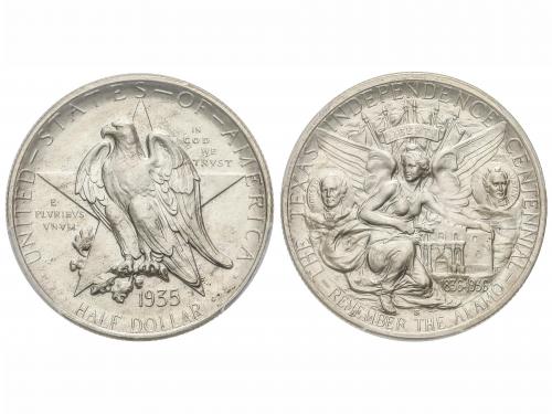 ESTADOS UNIDOS. 1/2 Dollar. 1935-S. SAN FRANCISCO. AR. Texas